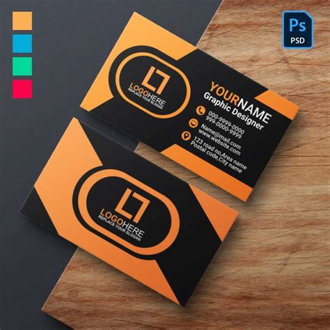 business card template for photoshop.